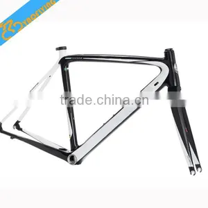 2016 Made in China Carbon Road Bike Frame 50/53/55cm Road Bike Carbon Fiber Frame , Super Light Weight Carbon Frame 850g thumbnail-2