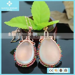 Yiwu Market Rose Gold Jewelry Necklace Pendant Wholesale thumbnail-1