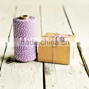 240 Yards Spool Baker's Twine in Purple - 240 Yards - Plum Lilac Violet String Cord Ribbon Gift Wrapping Packaging thumbnail-1