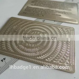 Stainless Steel Card,engraved Metal Business Cards thumbnail-4