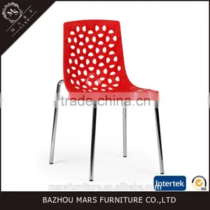 Restanraut Chrome Legs Polypropylene Plastic Chair thumbnail-1