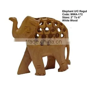 Wood Carving Elephant thumbnail-1