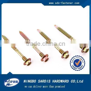 Ningbo Hex Washer Head Self-drilling Screw With EPDM Washer for Sale thumbnail-4