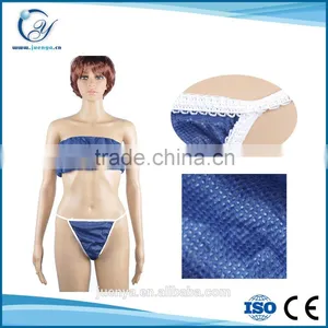 Disposable Salon Sexy Mature Women Non-woven Bikini thumbnail-4