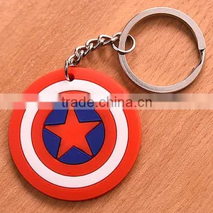 Cartoon Character Rubber Keychains, Custom Made Metal Keychains, Custom Made Metal Cartoon Character Rubber Keychains Manufactur thumbnail-6