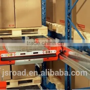 Flexible Selective Steel Warehouse Racking Radio Pallet Shuttle Racks thumbnail-1