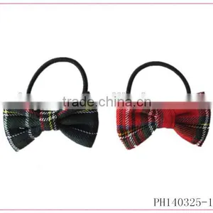 Elastic Band Human Hair Ponytail,black Elastic Hair Bands for Girls thumbnail-1