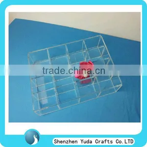 Acrylic Box Divider,jewelry Display Tray,clear Acrylic Jewelry Organizer Box thumbnail-1