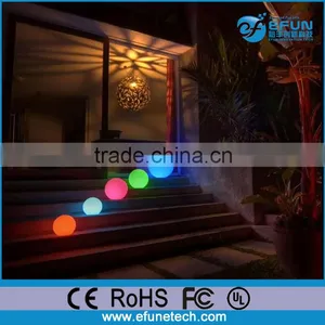Outdoor Decorative Wireless Color Changing Waterproof Illuminated Led Mood Ball Lighting thumbnail-1