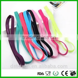Unisex Custom Logo Stylish Sports Cotton Bulk Sweatband Headband thumbnail-6