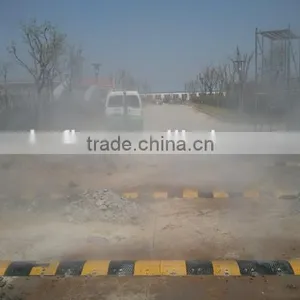High Pressure Mist Disinfecting System Truck at the Entrance for Poultry Farm thumbnail-5