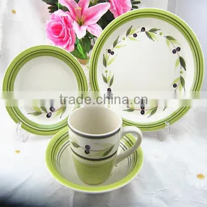 Cheap Stoneware Dinner Sets,green Stoneware Dinnerware,stoneware Dinnerware Sets for Sale thumbnail-1