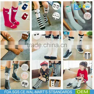 China Custom Sock Manufacture Cartoon Knee High Socks Bulk Wholesale Socks thumbnail-1