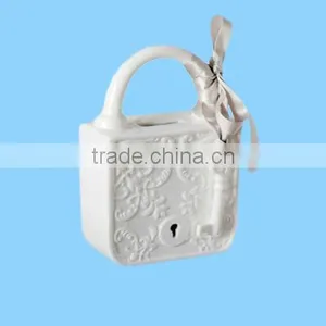 Ceramic Lovely Bag Shaped Safe Padlocks thumbnail-1