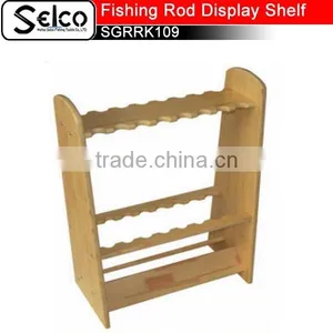 Bamboo Fishing Rod Display Shelf SGRRK109 thumbnail-1