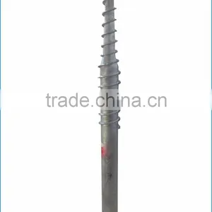 Hot Selling Carbon Steel Ground Screw for Solar Stand thumbnail-1