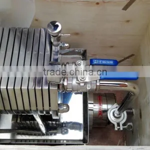 High Quality Sanitary Stainless Steel Ss316 Plate Frame Filter For Wine thumbnail-5