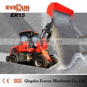 2016 New ER15 Compact Wheel Loader With EuroIII Engine thumbnail-1