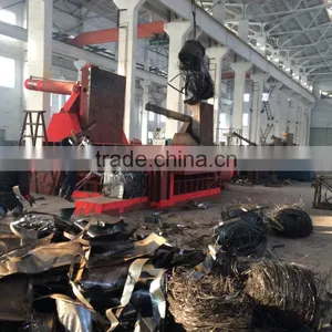 Hydraulic Scrap Metal Aluminium Baler Machine 4000KN thumbnail-4