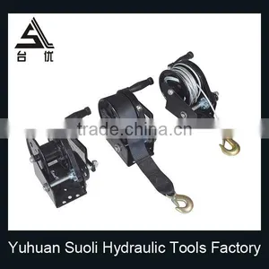 Manufacturing 1200lbs Galvanized Small Barge Winch With Belt thumbnail-5