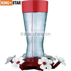 Wild Glass Birdfeeder With 5 Feeding Ports for Outdoor thumbnail-1