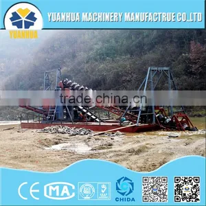 Bucket Chain Dredger for Alluvial Gold Mining thumbnail-2