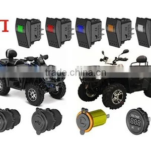 Waterproof Rocker Switch With Neon Light for Car/motorcycle thumbnail-4