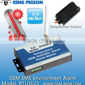 Professional GSM SMS Temperature Monitoring Alarm/Alert RTU-5023/Cost-effective GSM SMS Temperature Controller/gsm Alarm System thumbnail-1
