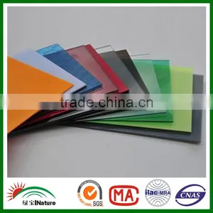 Bayer Material 8mm PC Solid Sheet Ten Years Guarantee Frosted pc Sheets With UV thumbnail-3