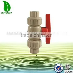 Standard PPR Male Threaded Double Union Ball Valve China Supplier thumbnail-1