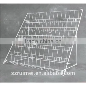 Retail 6 Tier Metal Wire Large Capacity DVD Display Rack thumbnail-1