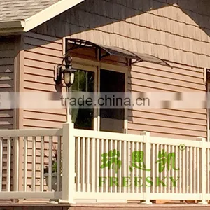 Diy Solid Polycarbonate Awning Canopies With Aluminum Awning Brackets thumbnail-4