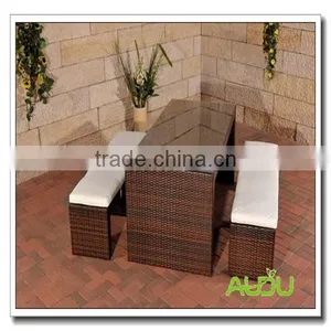 Cheap Bar Set/Black Rattan Bar Set With Bench thumbnail-3
