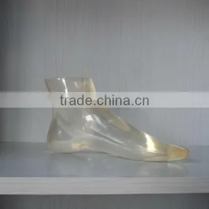 Hot Sale Transparent Fiberglass Foot Mannequin for Display thumbnail-2