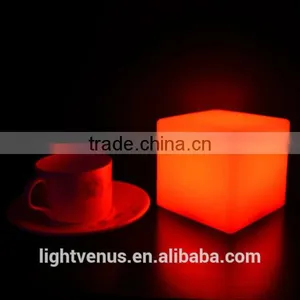 10x10x10cm Decorative Multi Color Changing Rechargeable Led Table Lamps thumbnail-4