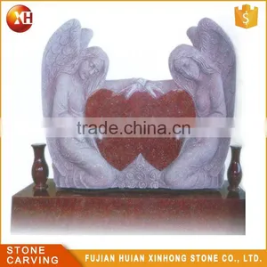 High Quality Polished Granite Heart Grave thumbnail-5