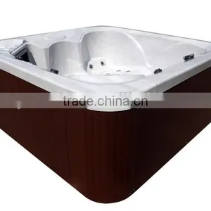 2015 Chinese LED Lights for 5 Person L312 Lucite Acrylic Outdoor Massage Bathtub thumbnail-3