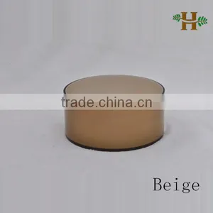 Quality Beige Color Glass Candle Holder for Sale thumbnail-1