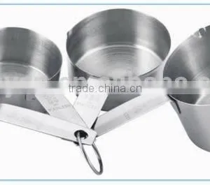Stainless Steel Custom Measuring Cups 4pcs Different Size, Brand Name Cups thumbnail-1