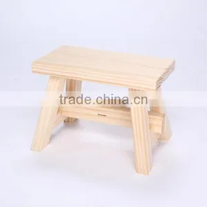 Children Favorite Mini Four Legs Christmas Use Wood Leisure Chair Hot Wholesale thumbnail-6