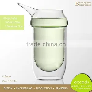 Custom Manufacture Novelty Borosilicate Tea Cup And Glass Ware thumbnail-1