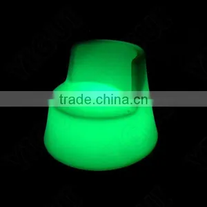 With the Music Changes Color New Comfortable Leather Bar Stool thumbnail-6