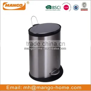 Household Color Coated Soft Close Foot Pedal Trash Bin thumbnail-6