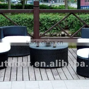 Garden Rattan Coffee Sofa Set thumbnail-1