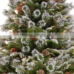 Artificial Christmas Tree With Snow and Pinecone thumbnail-3