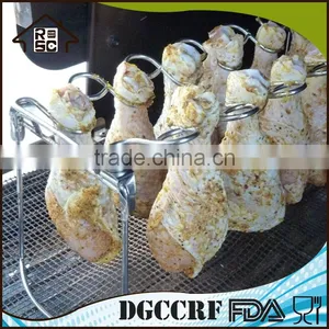 NBRSC Strict Quality Checked Food Easy Clean BBQ Grill Chicken Leg Grill Rack thumbnail-4