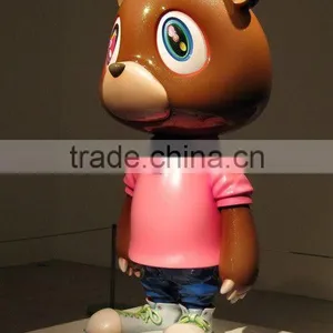 China Supplier Wholesale High Quality Fiberglass Life Size Cartoon Statue thumbnail-3