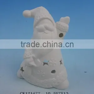 White Porcelain Christmas Ornaments thumbnail-1