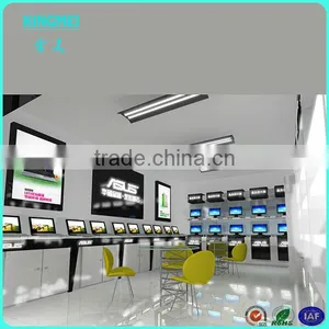 LED White Acrylic Plate Display Cases and Dish Display Fixture thumbnail-5