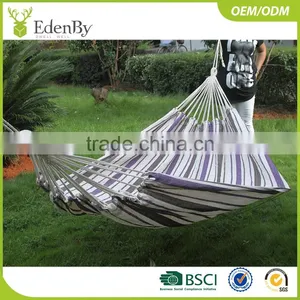 Factory Price Colorful Prevent Rollover Parachute Canvas Fabric Travel Camping Hammock Camping Hammock thumbnail-1
